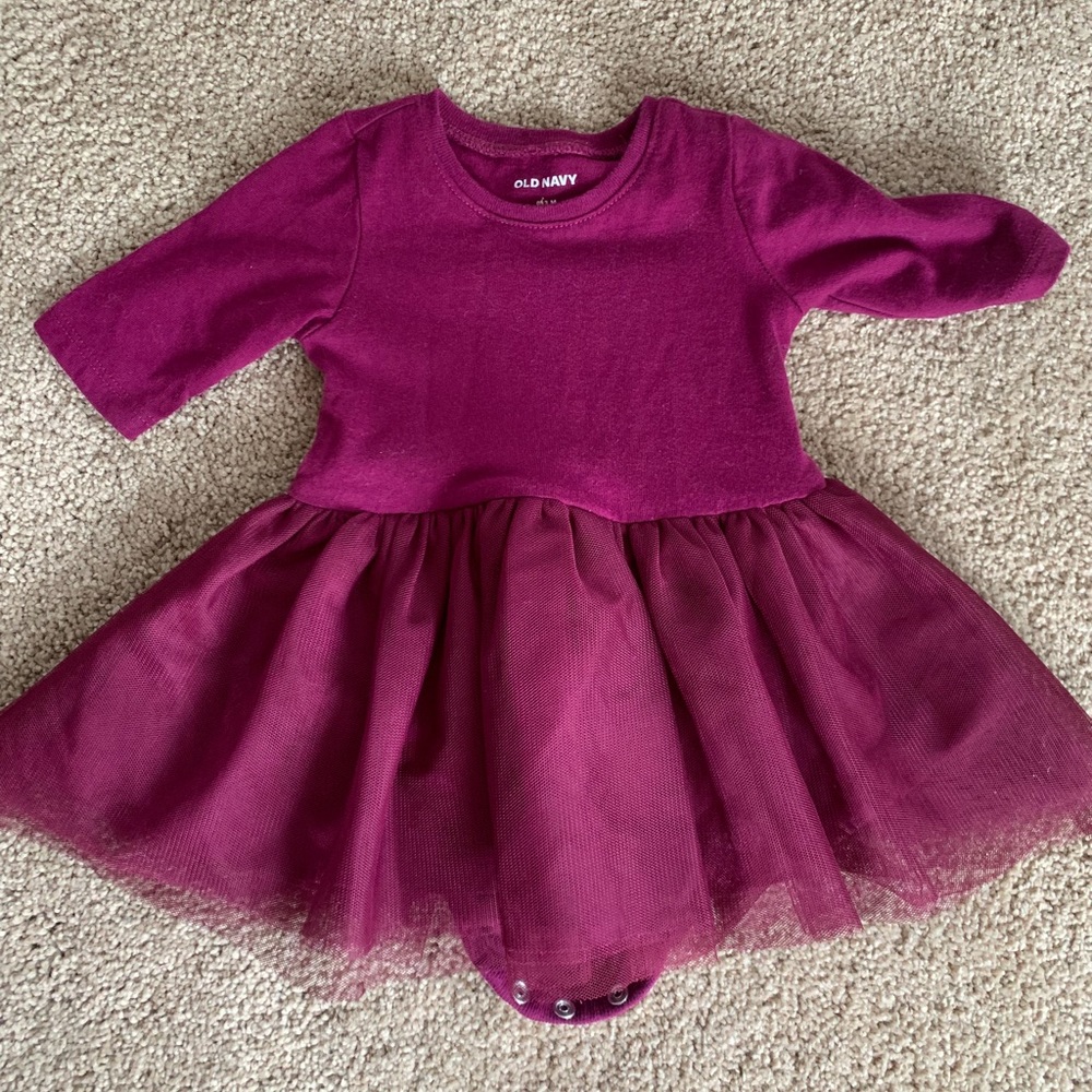 Old navy purple tutu dress